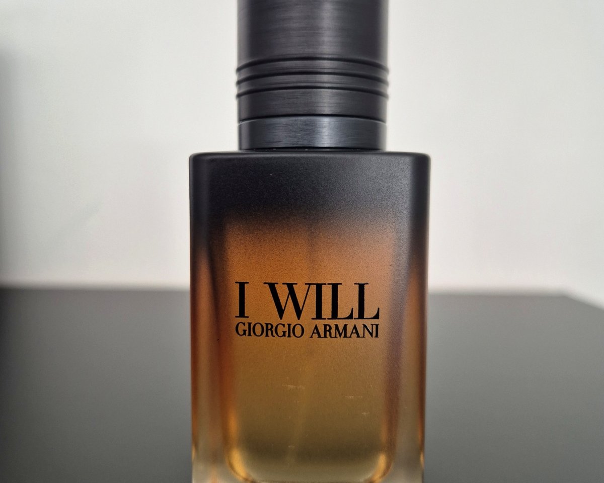 Giorgio Armani I Will Eau de Parfum (2026): una vainilla cremosa entre maderas y cuero